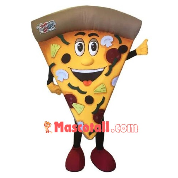 Happy Pizza Mascot Costume