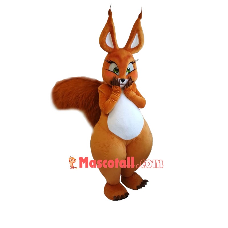 Lovely Squirrel Mascot Costume