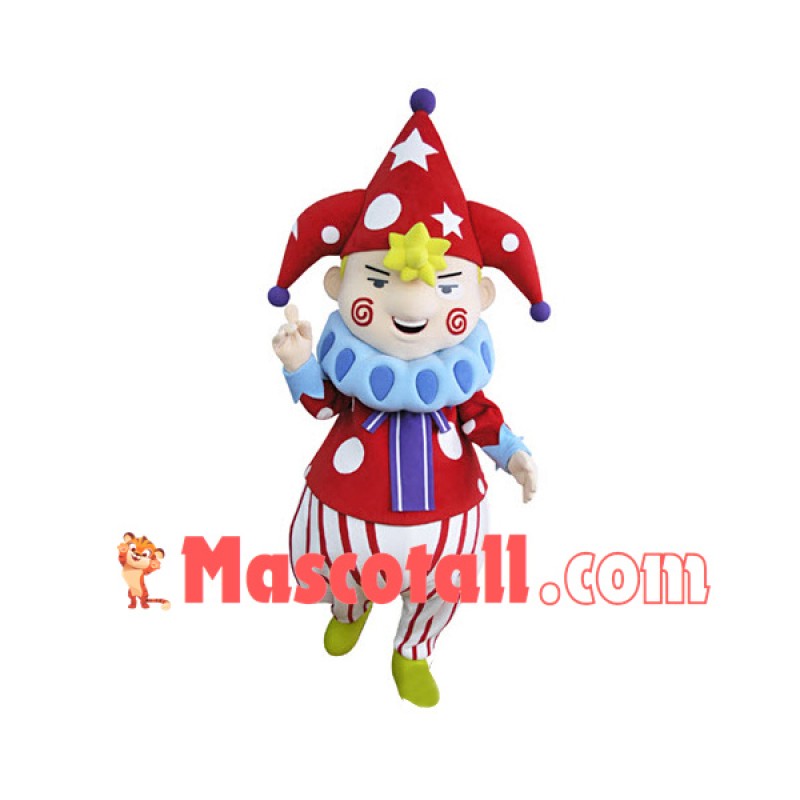 Top Quality Clown Mascot Costume Free Shipping