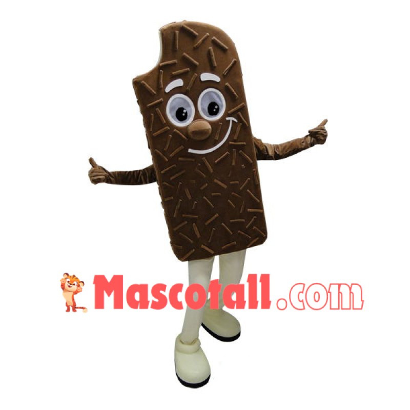Giant Chocolate Ice Cream Mascot Costume
