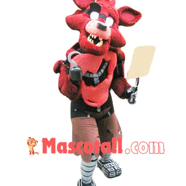 Five Nights At Freddy's Foxy Adult Mascot Costume