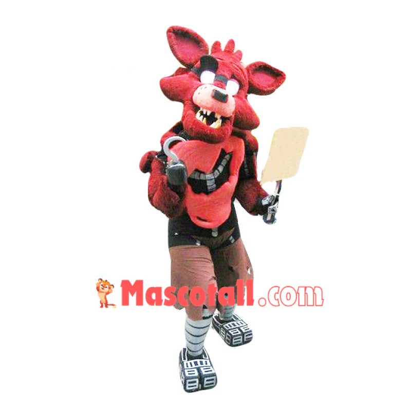 Five Nights At Freddy's Foxy Adult Mascot Costume
