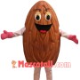 Happy Almond Mascot Costume