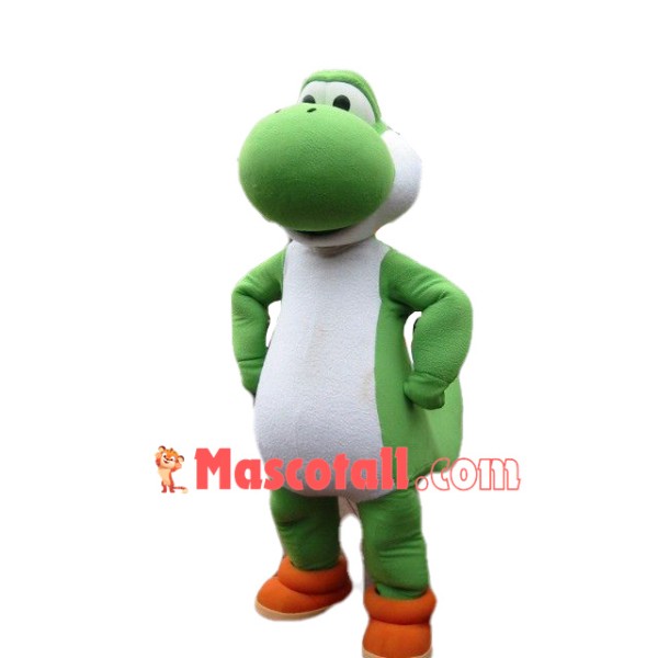 Yoshi Dinosaur Super Mario Mascot Costume