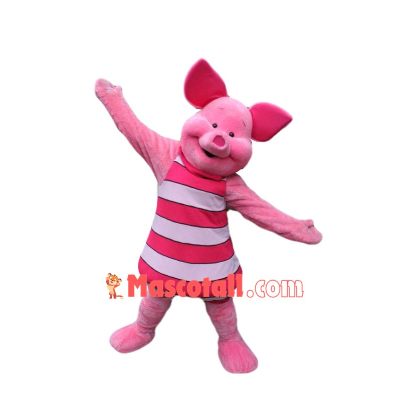 Happy Piglet Pig Mascot Costume