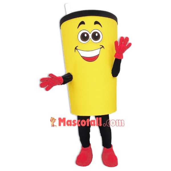 Happy Lightweight Cup Mascot Costume