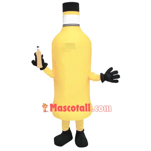 Orange Bottle Mascot Costume