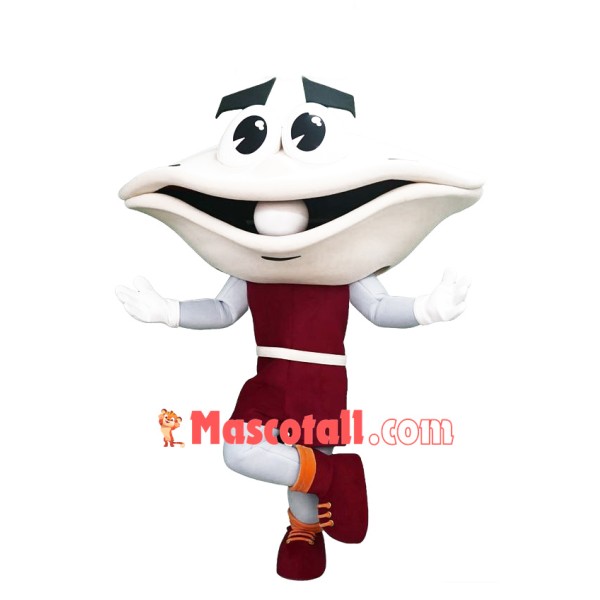 Happy Oyster Mascot Costume