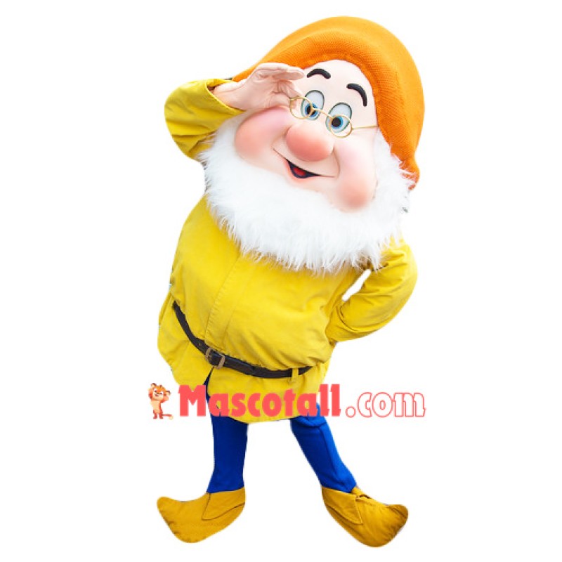 Doc Dwarf Mascot Costume