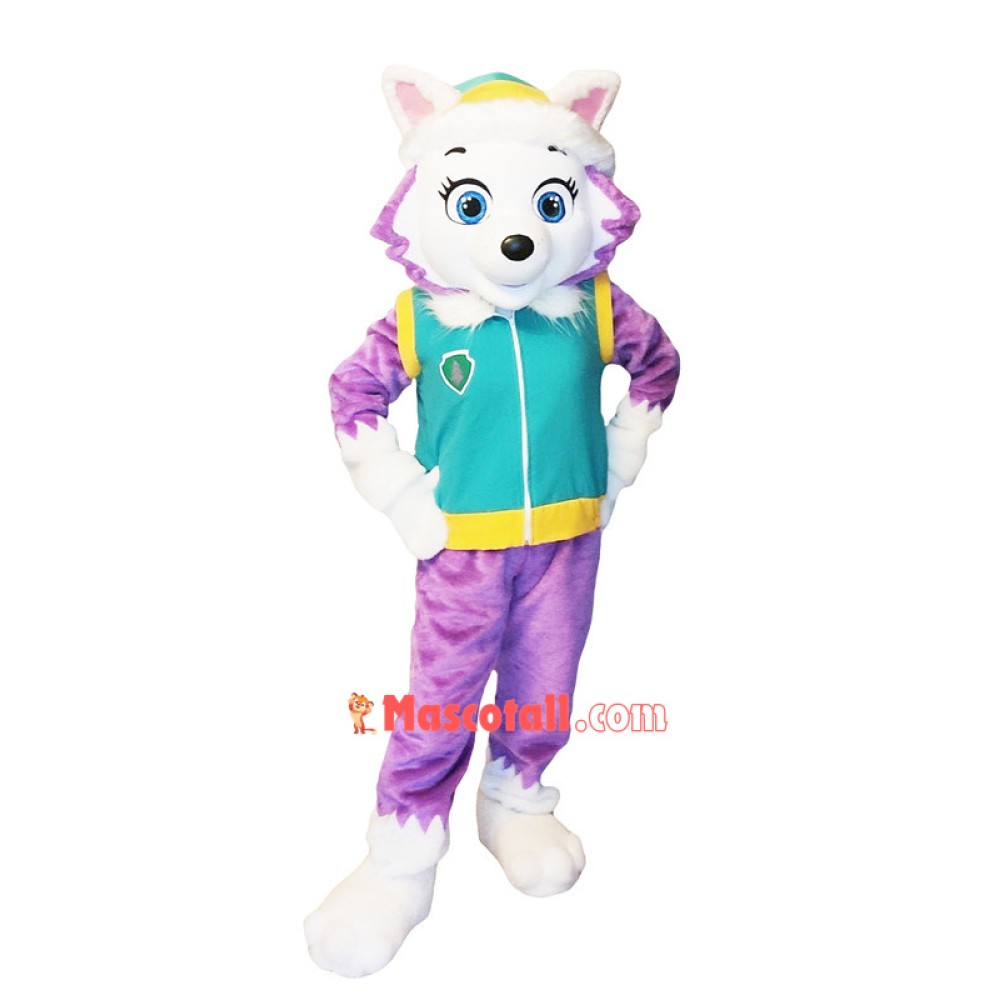 Superb Paw Patrol Everest Mascot Costume