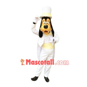 Handsome Goofy Mascot Costume