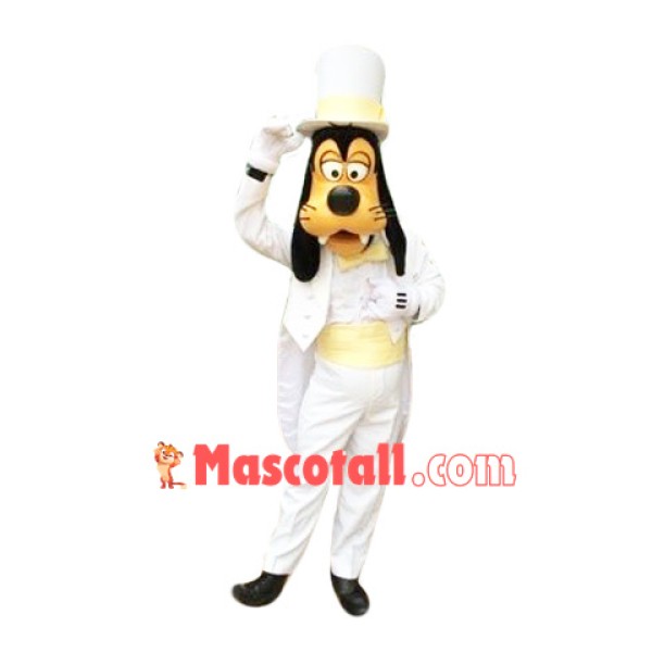 Handsome Goofy Mascot Costume
