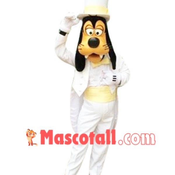 Handsome Goofy Mascot Costume