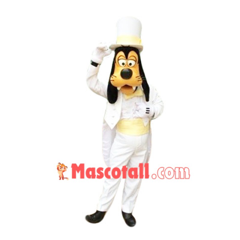 Handsome Goofy Mascot Costume