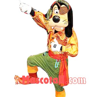 Pirate Goofy Mascot Costume