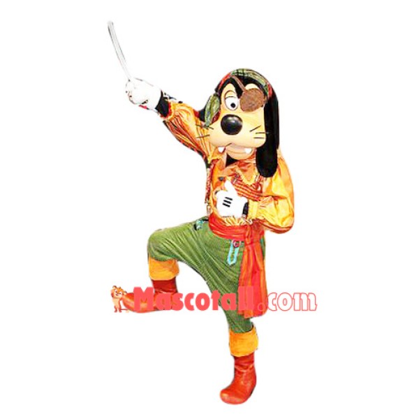 Pirate Goofy Mascot Costume