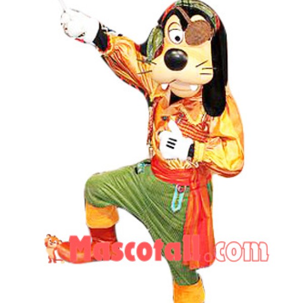 Pirate Goofy Mascot Costume