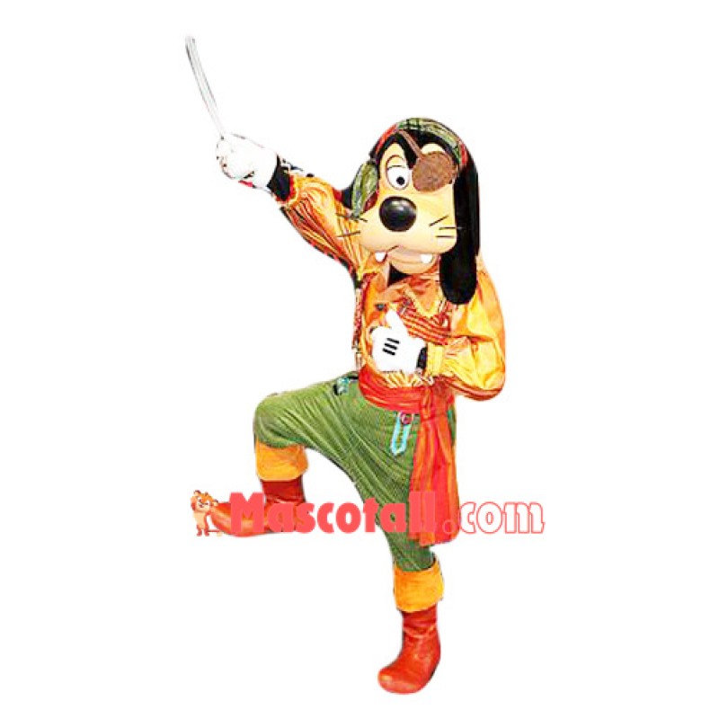 Pirate Goofy Mascot Costume