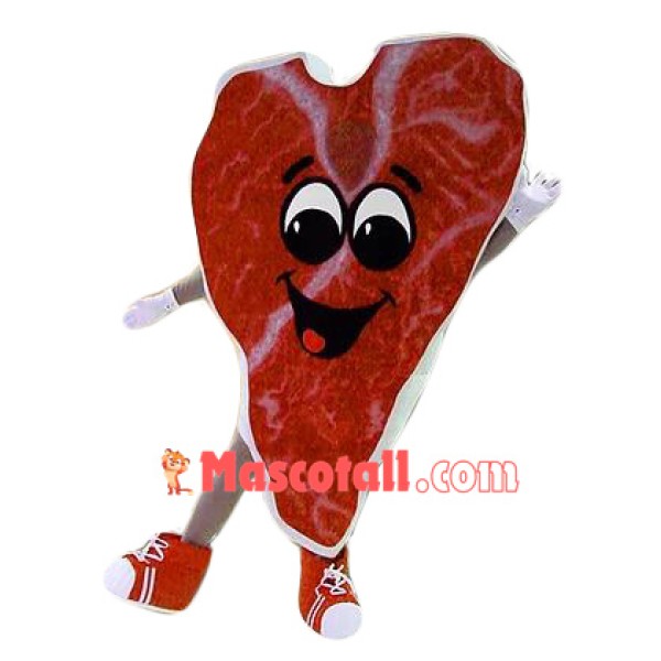 Steak Mascot Costume