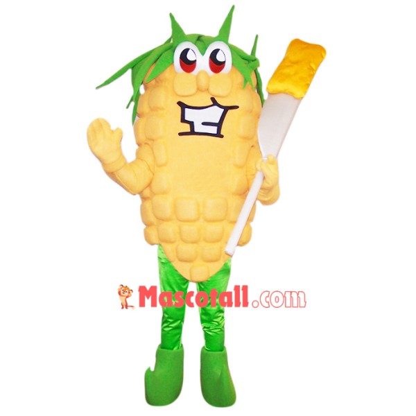 Happy Lightweight Corn Mascot Costume