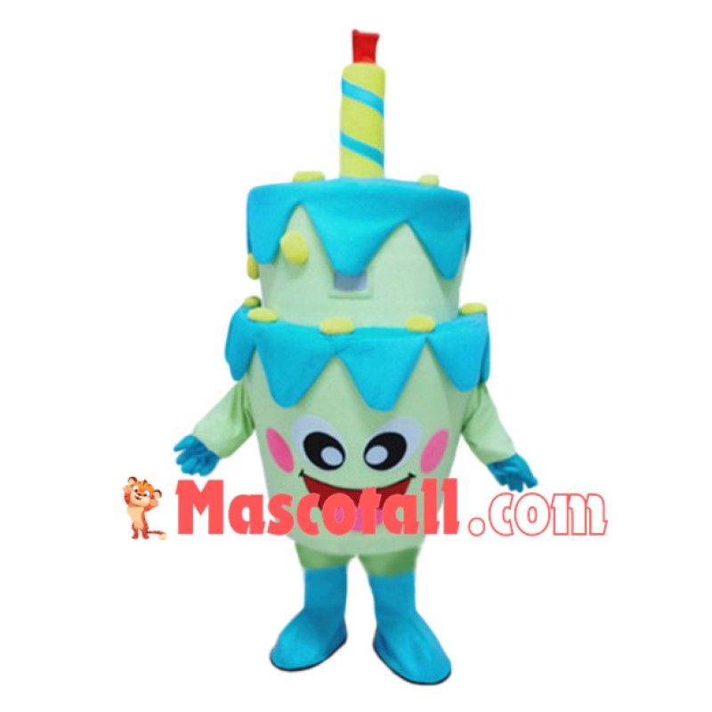 Superb Birthday Cake Mascot Costume