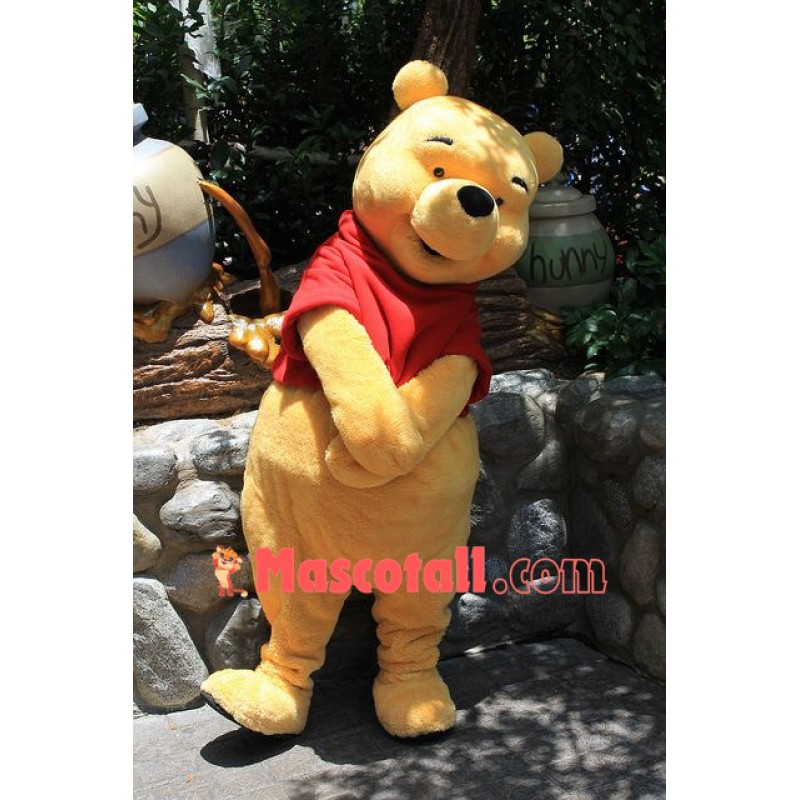 Superb Winnie the Pooh Mascot Costume