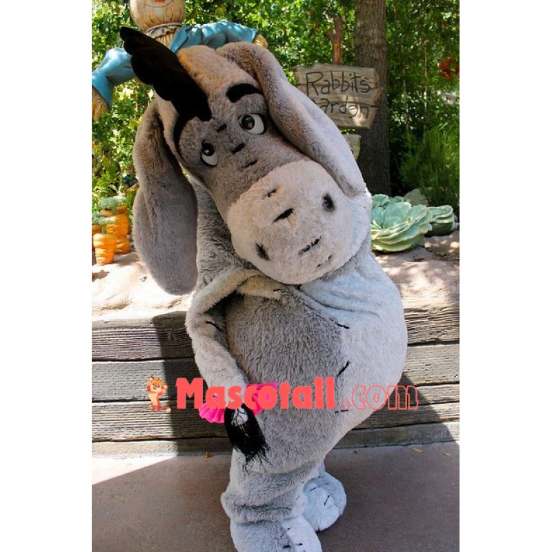 Superb Winnie The Pooh Donkey Eeyore Mascot Costume