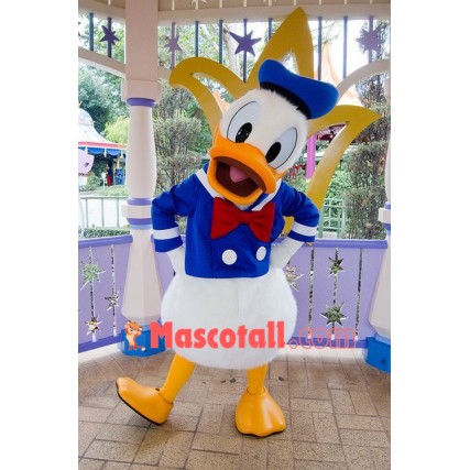 Superb Donald Duck Mascot Costume