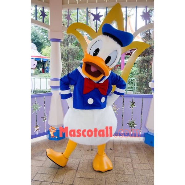 Superb Donald Duck Mascot Costume