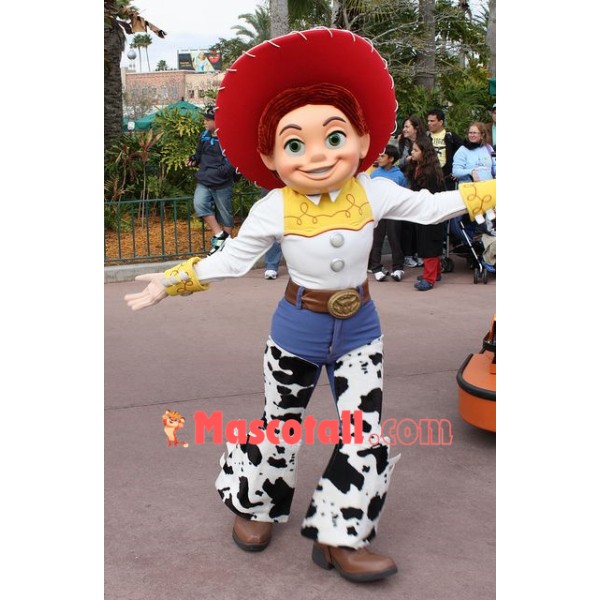 Superb Cowboy Jessie Mascot Costume