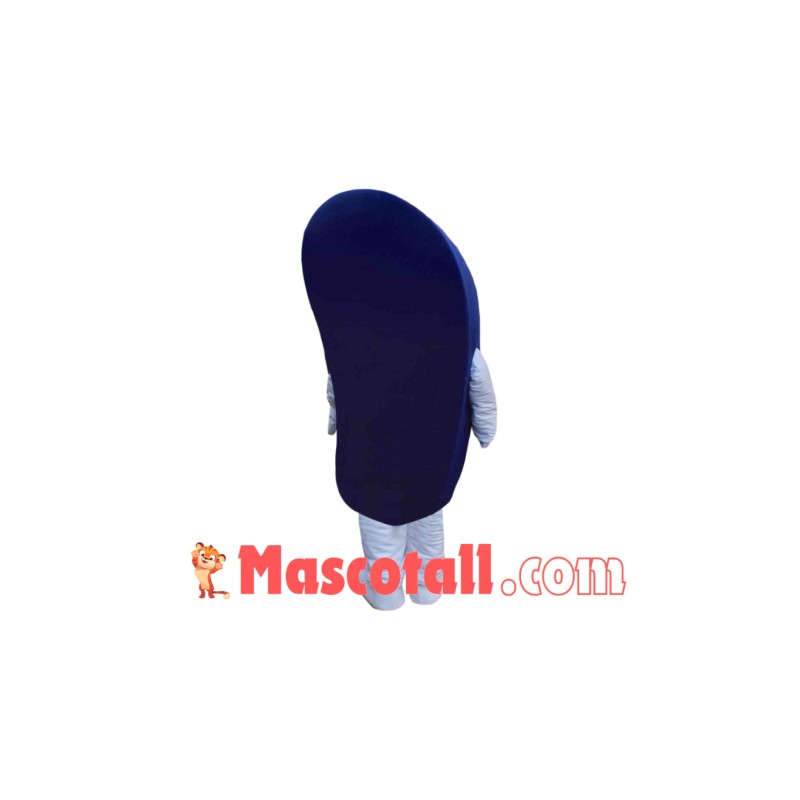 Blue Slipper Mascot Costume
