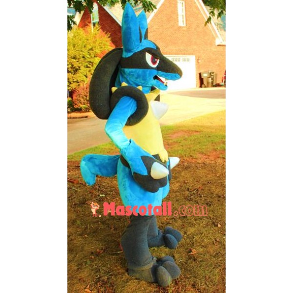 Pokemon Pok Lucario Mascot Costume
