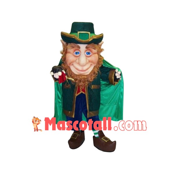 Leprechaun Elf Mascot Costume