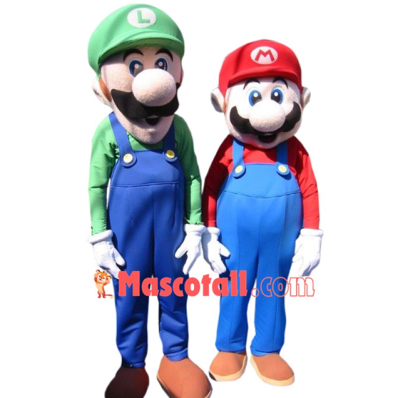 Superb Super Mario Mascot Costume