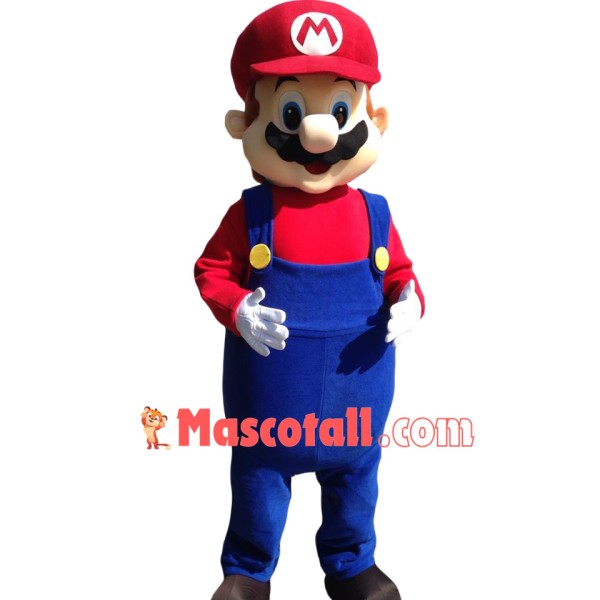 Happy Super Mario Mascot Costume