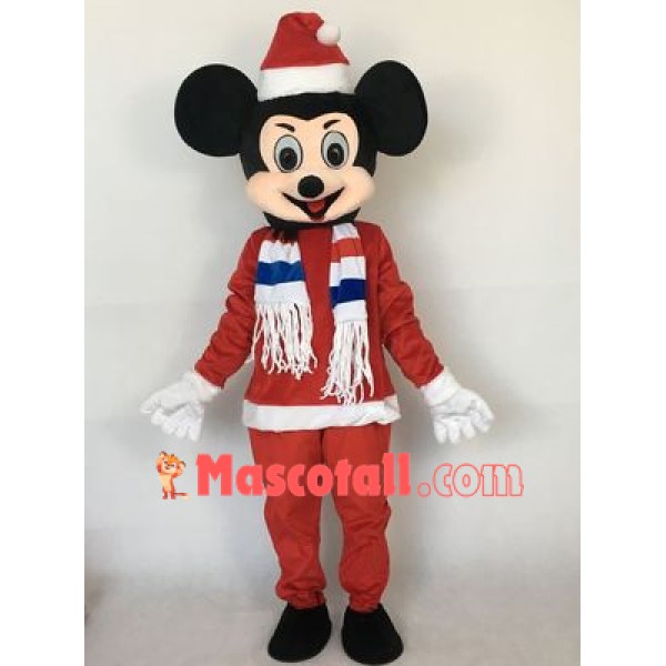 Christmas Mickey Mascot Costume