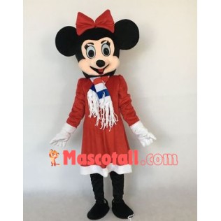 Christmas Minnie Mascot Costume