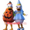 Donald Duck And Daisy Mascot Costume