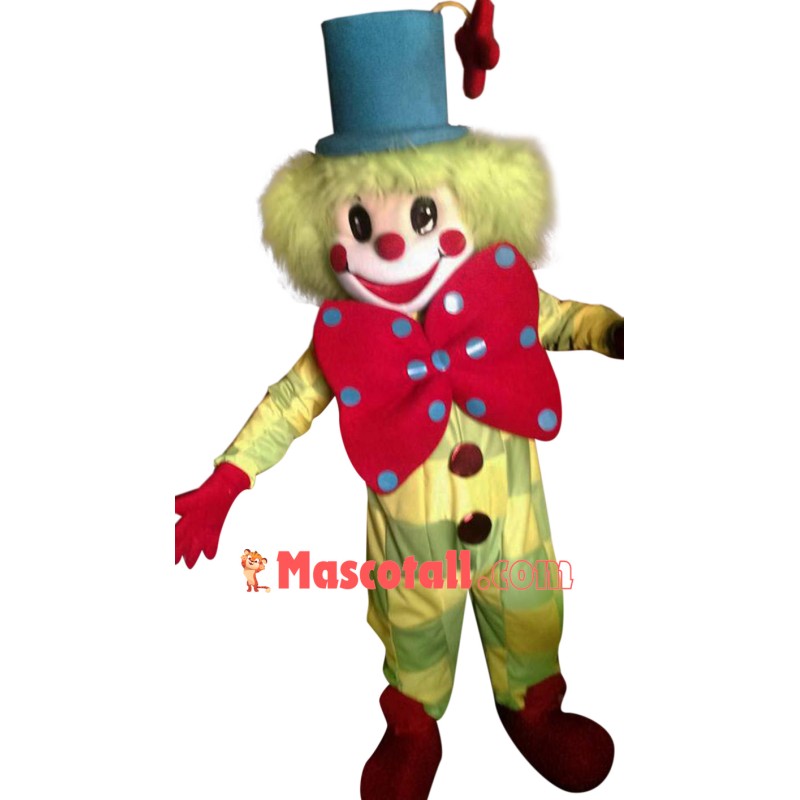 Superb Clown Mascot Costume