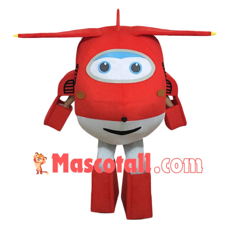 Super Wings Jett Mascot Costume
