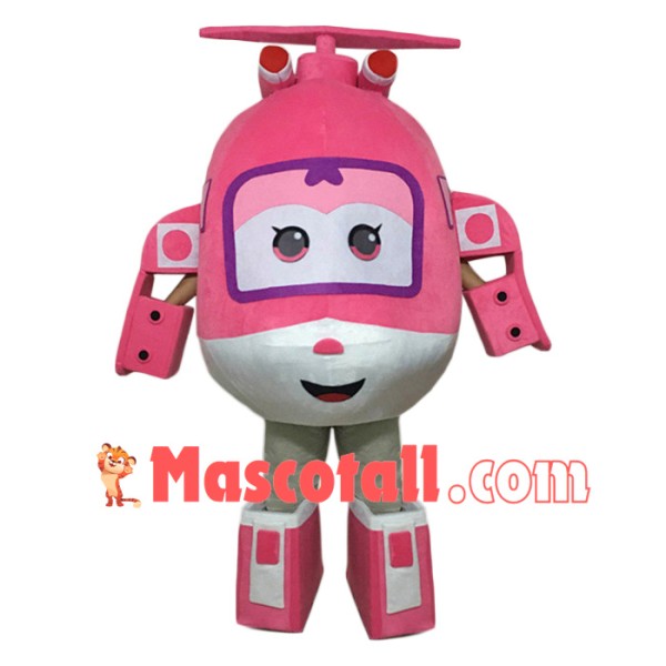 Super Wings Dizzy Mascot Costume