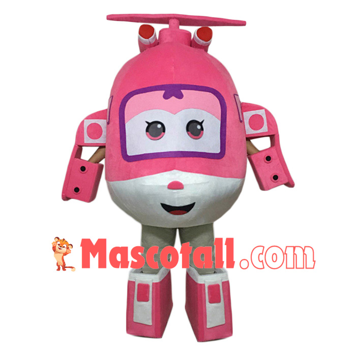 Super Wings Dizzy Mascot Costume