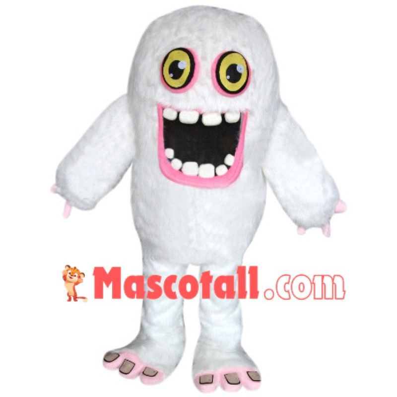 Big Snow Monster Yeti Mascot Costume