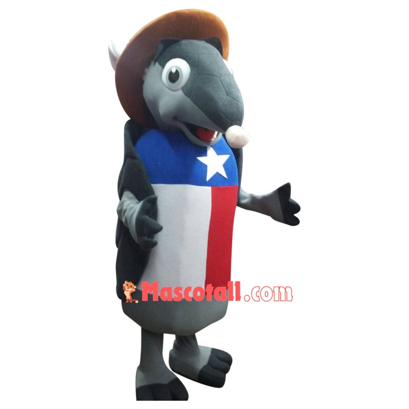 Texas Armadillo Mascot Costume