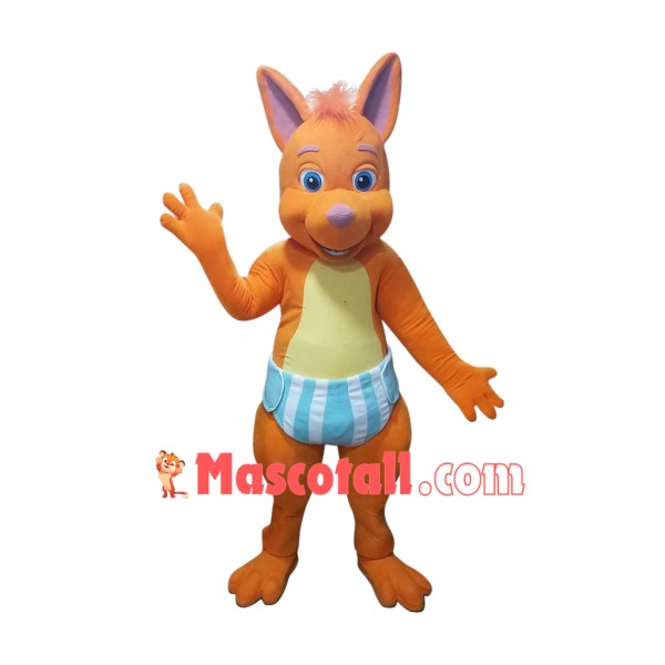 Kip Animal Wallaby Mascot Costume