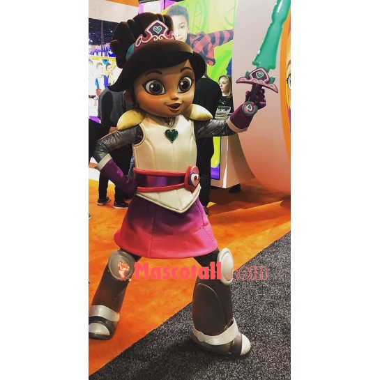 Nella the Princess Knight Mascot Costume