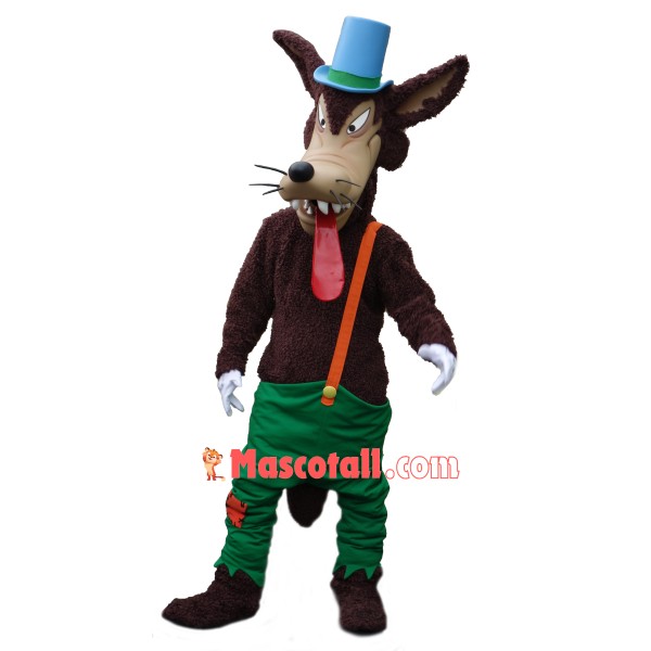 Big Bad Wolf Mascot Costume