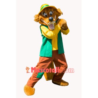 Cartoon Fox Mascot Costume