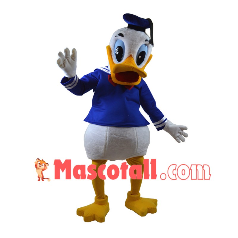 Mouse Clubhouse Mr. Duck Donald Duck Mascot Costume