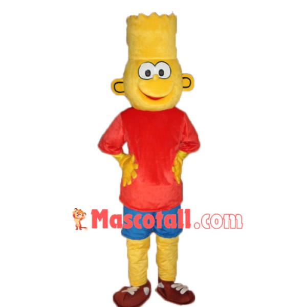 Bart Simpson Mascot Adult Costume